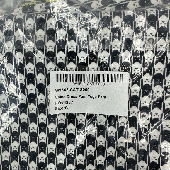 Betabrand Women's NWT White Catstooth Chino Straight-Leg Dress Yoga Pant Small - Picture 12 of 13